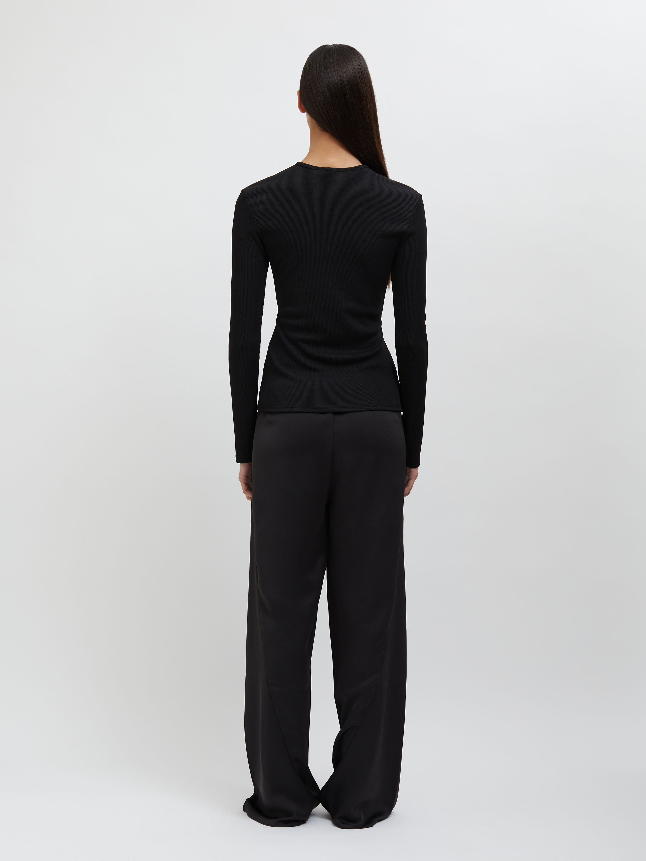 Orbit Ruched Long Sleeve Top - 5