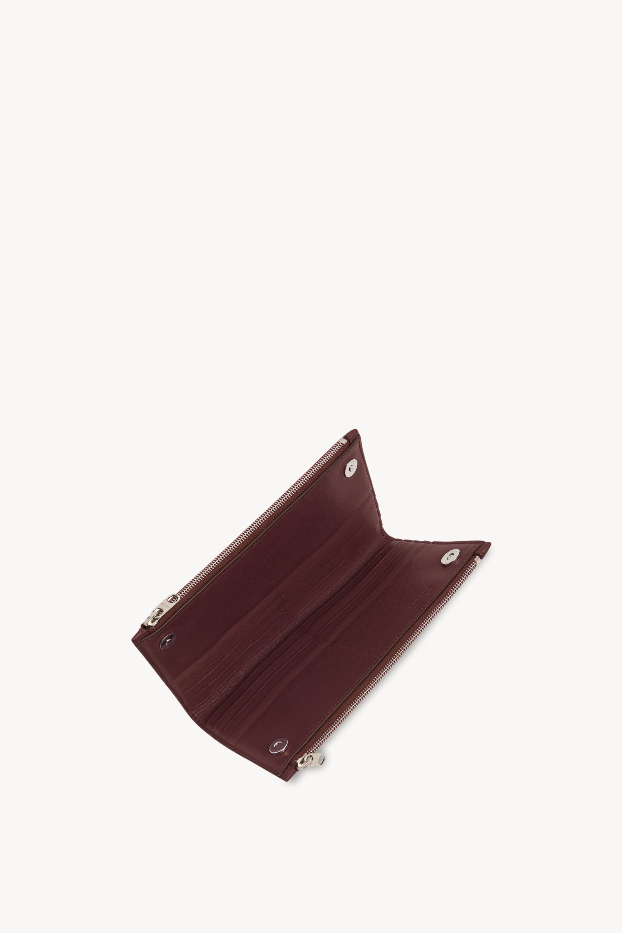 Multi Zipped Wallet in Leather - 3