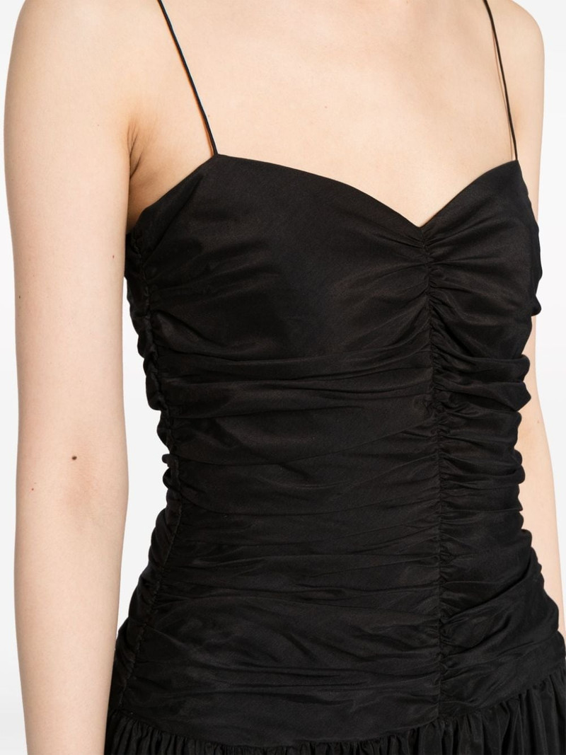 drop-waist gathered dress 5