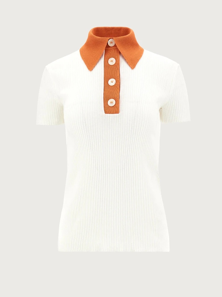 COLOR BLOCK POLO - 1
