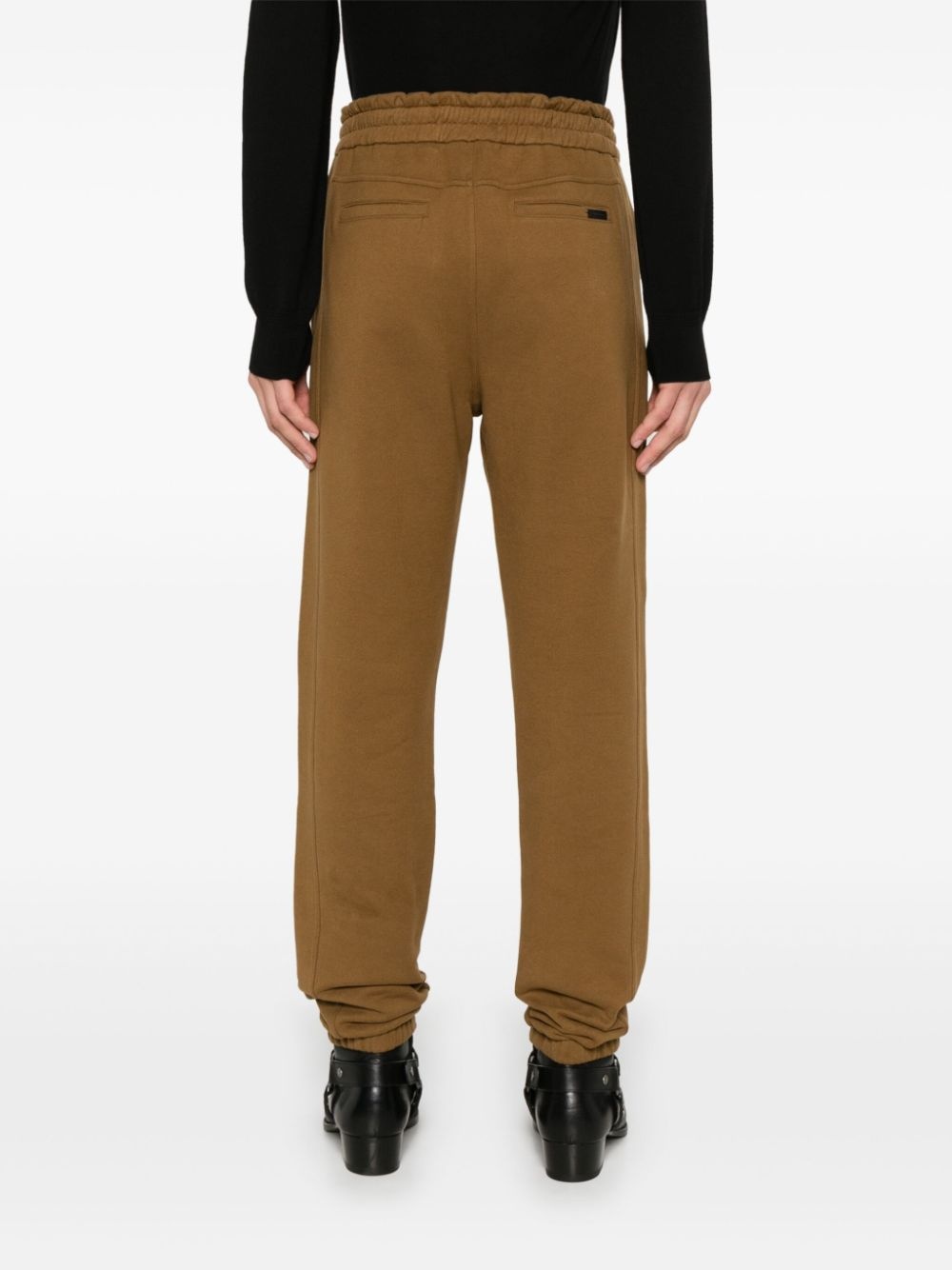 cotton track pants - 4