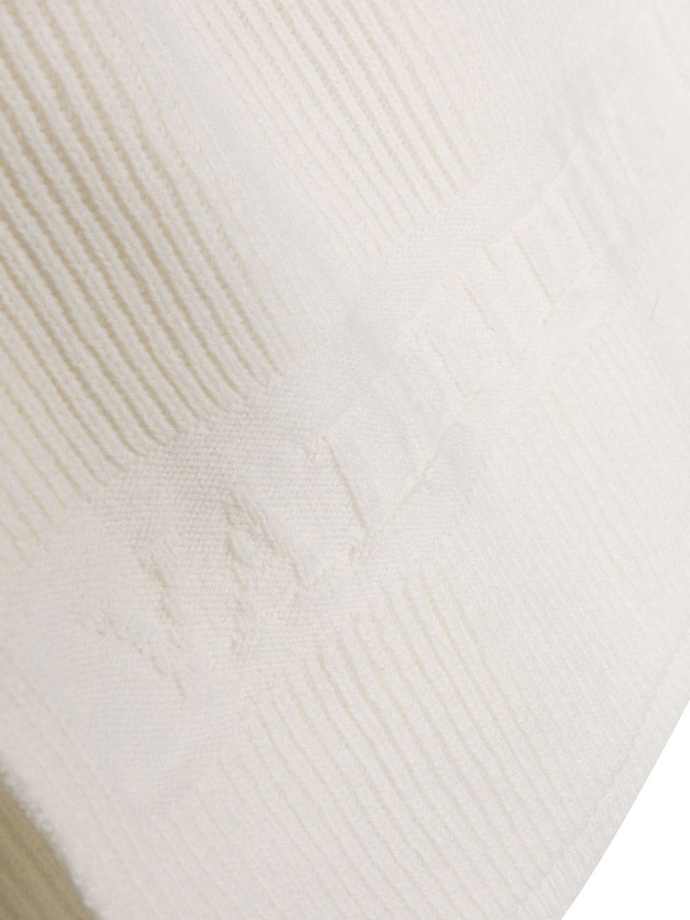VLogo Signature ribbed-knit scarf - 3