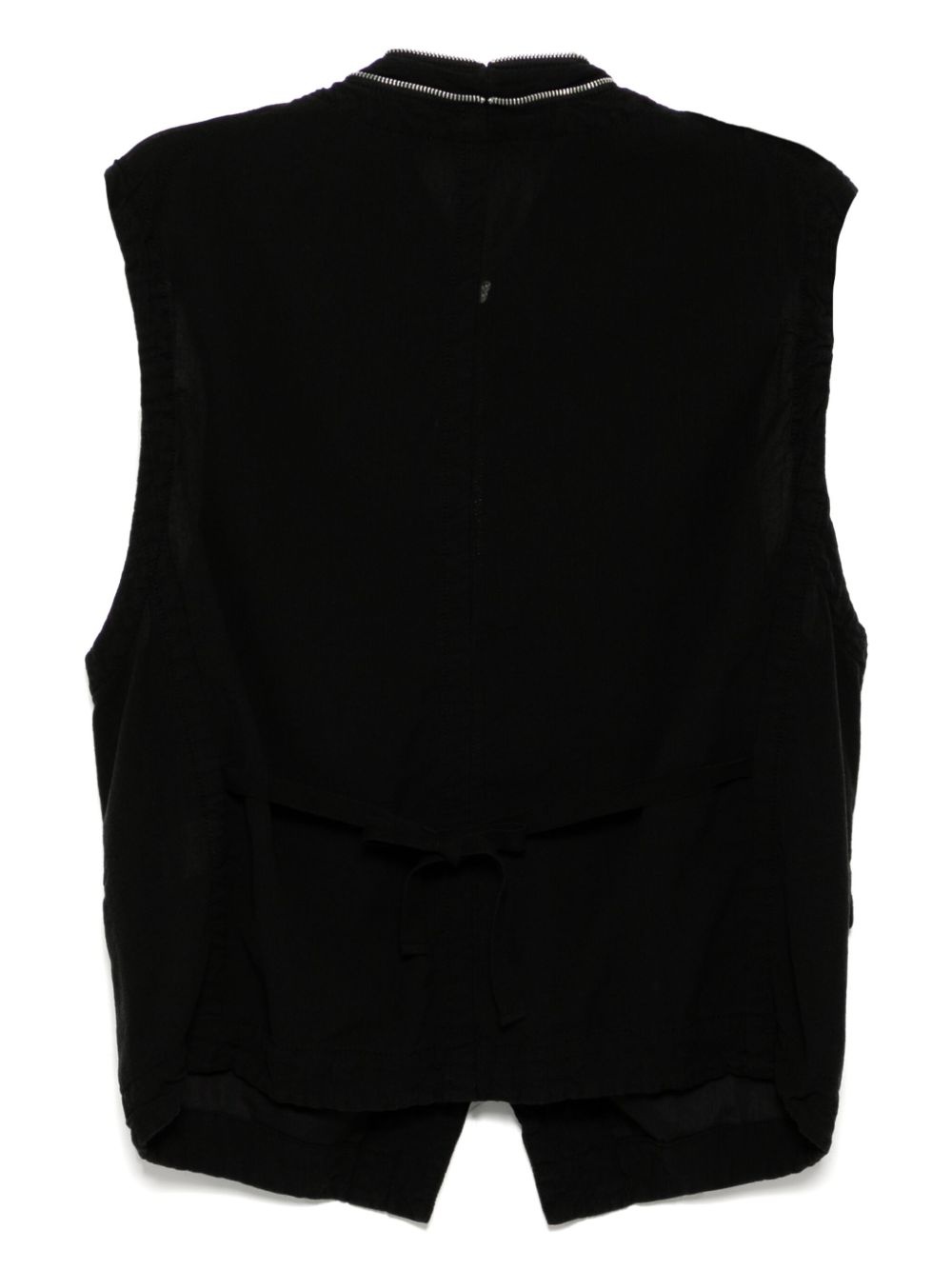zip-up gilet - 2