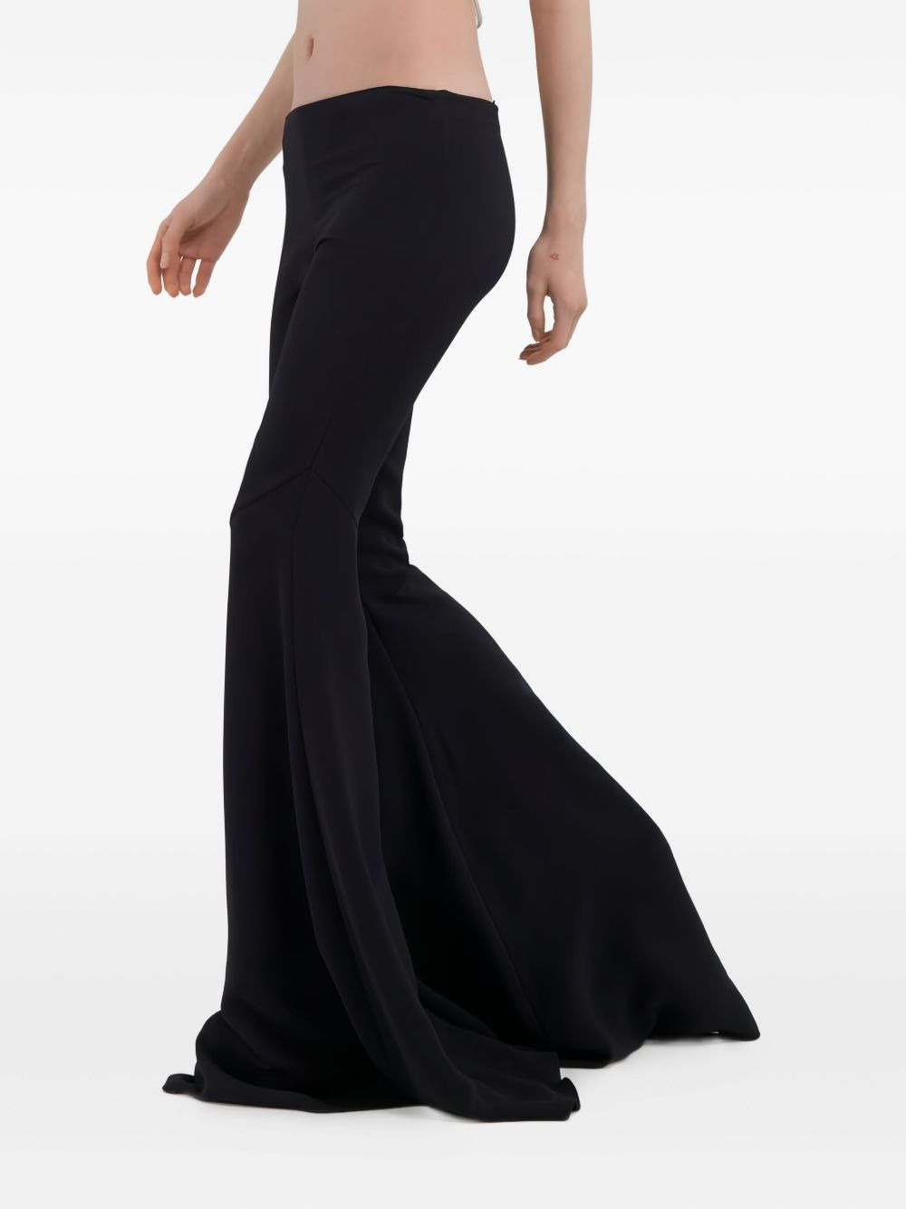 flared-leg trousers - 4