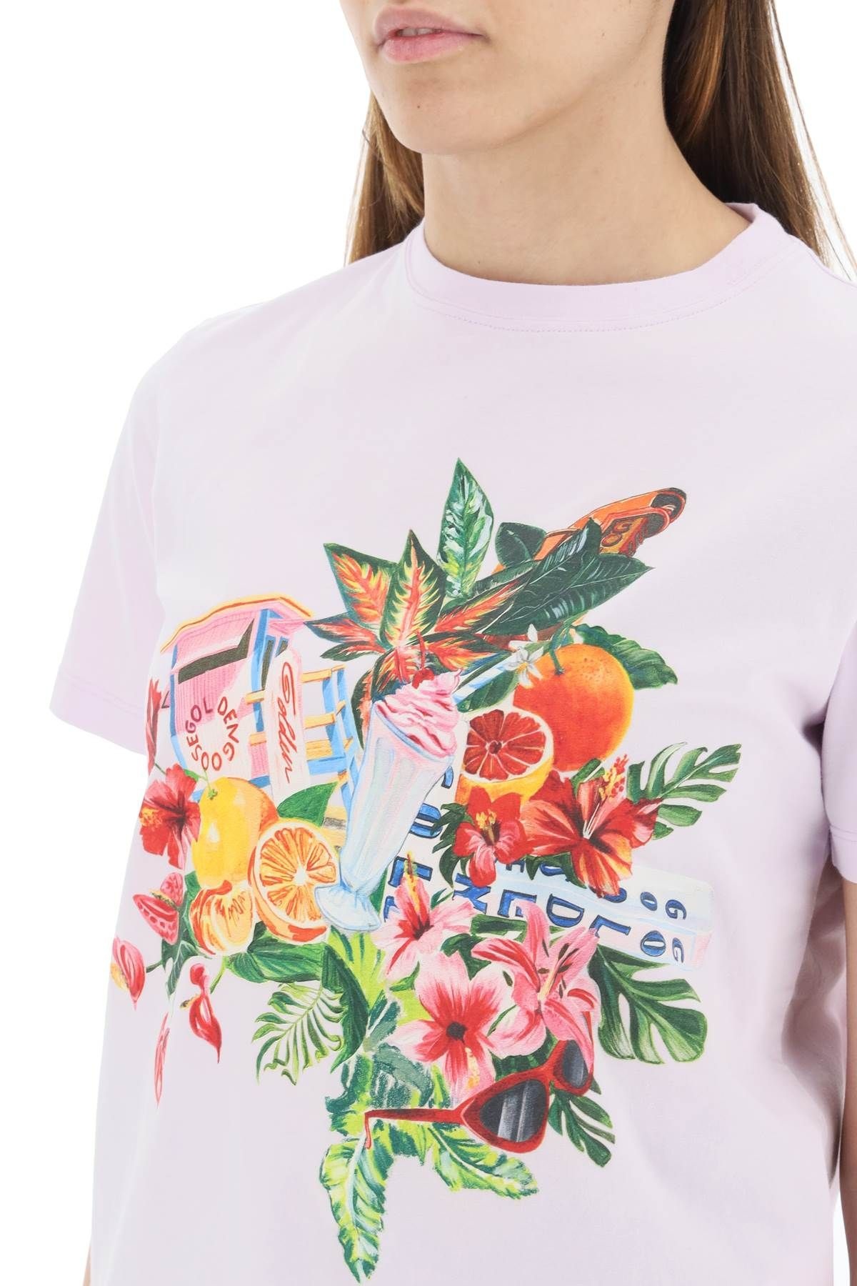 TROPICAL PRINT T-SHIRT - 5