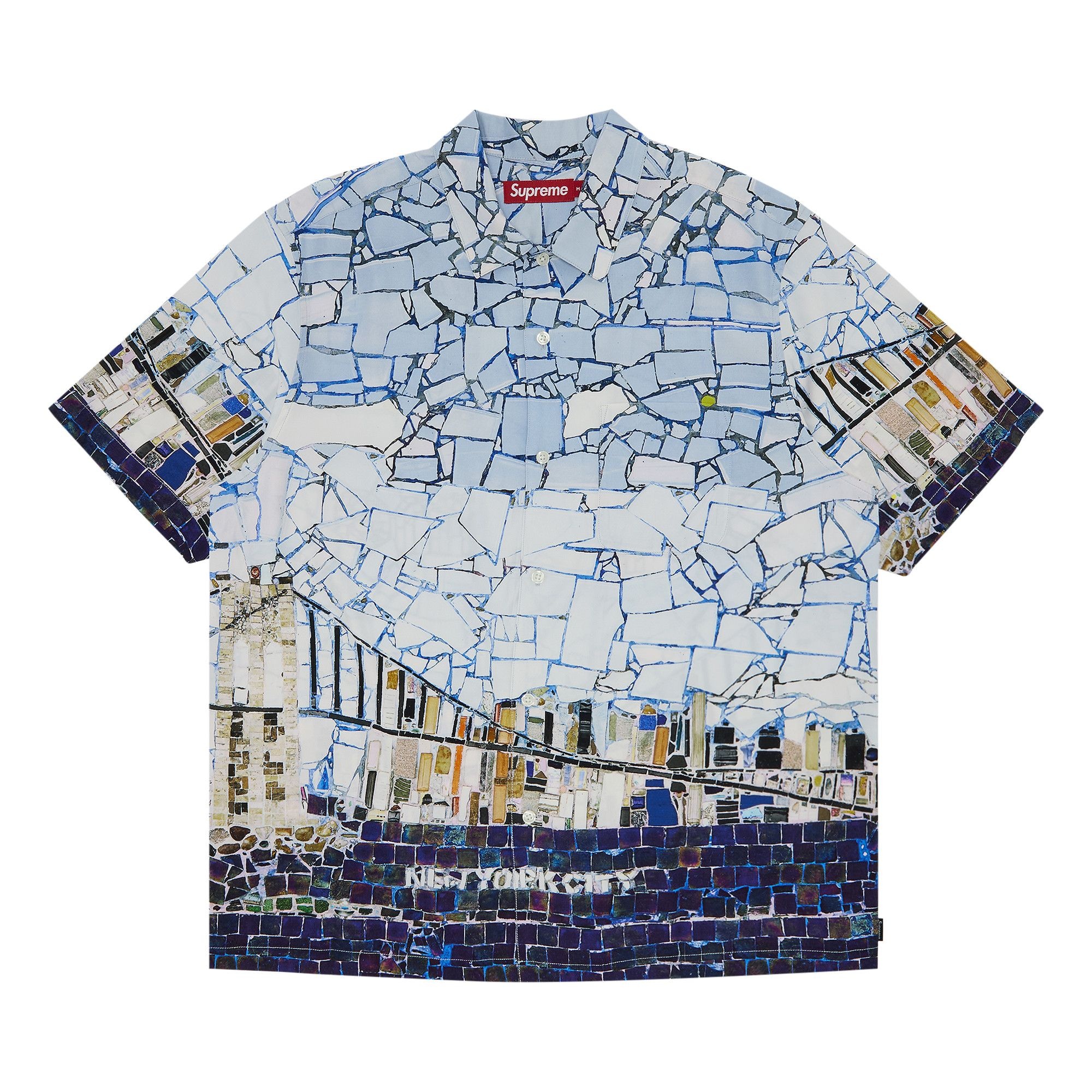 Supreme Mosaic Short-Sleeve Shirt 'Multicolor' - 1
