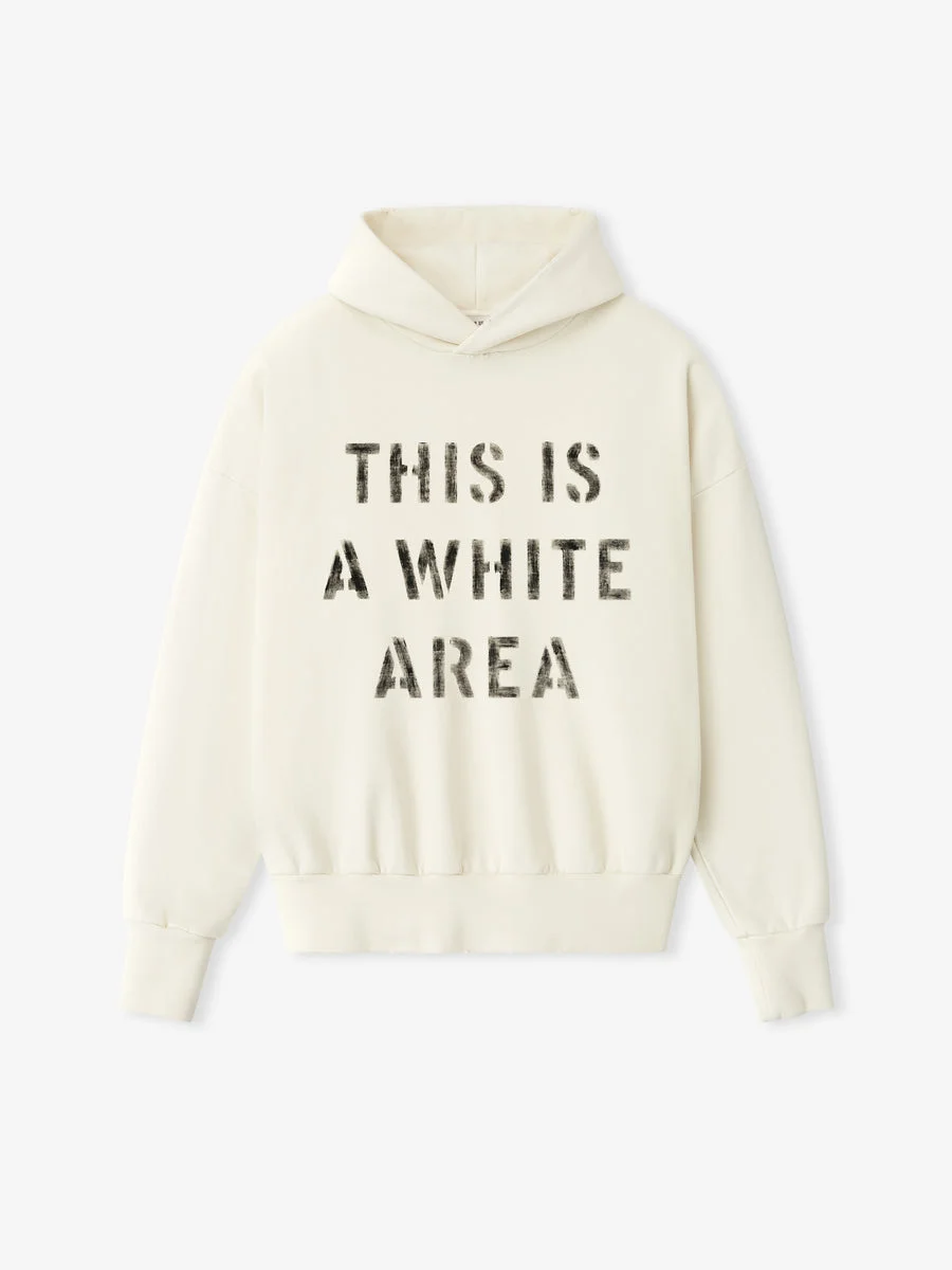 White Area Hoodie - 1