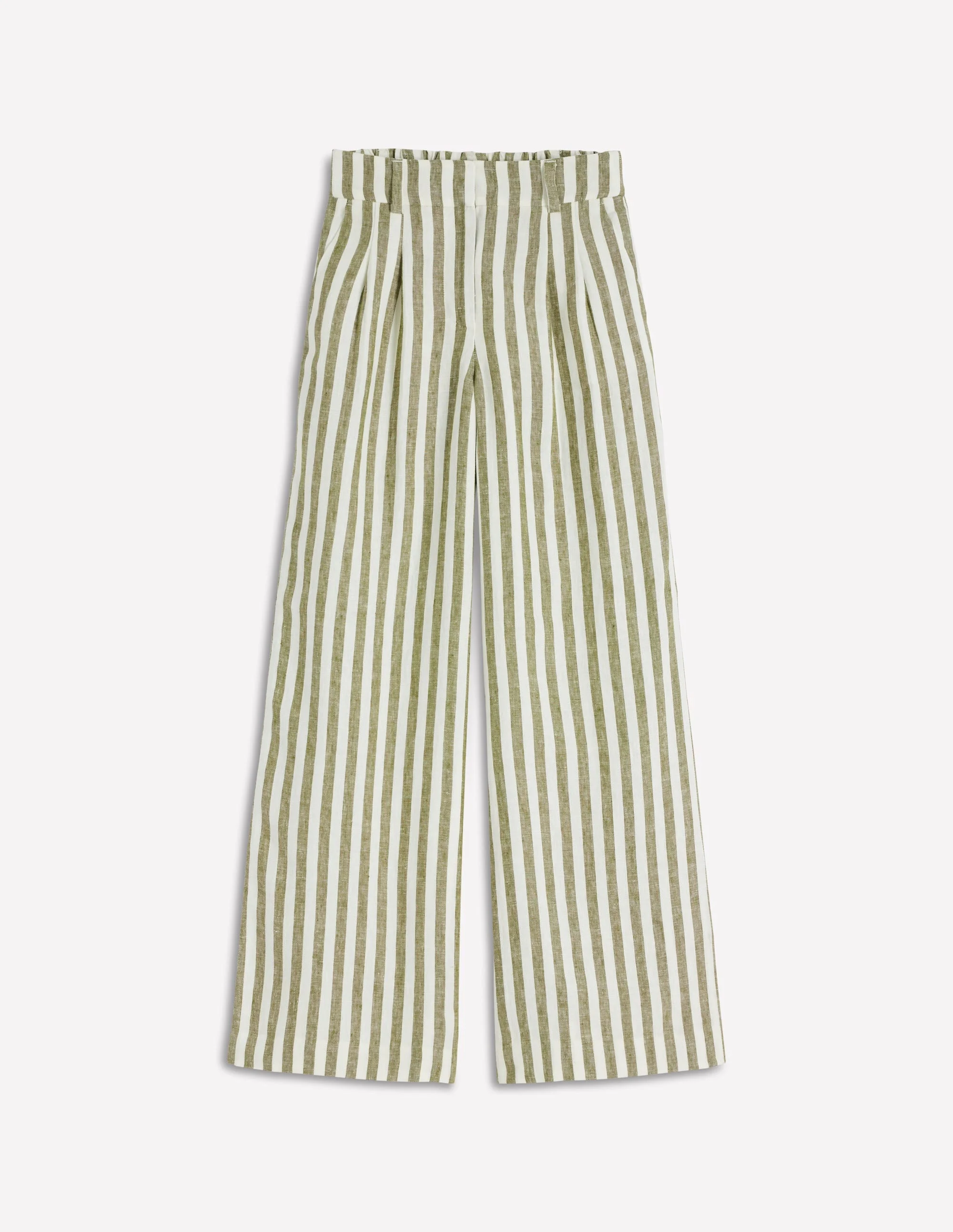 Kensington Linen Pants-Mayfly Stripe - 1