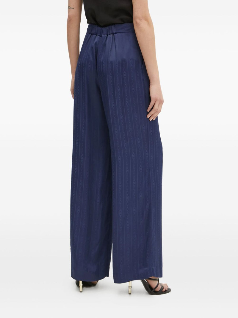 button-fastening pattern trousers 3