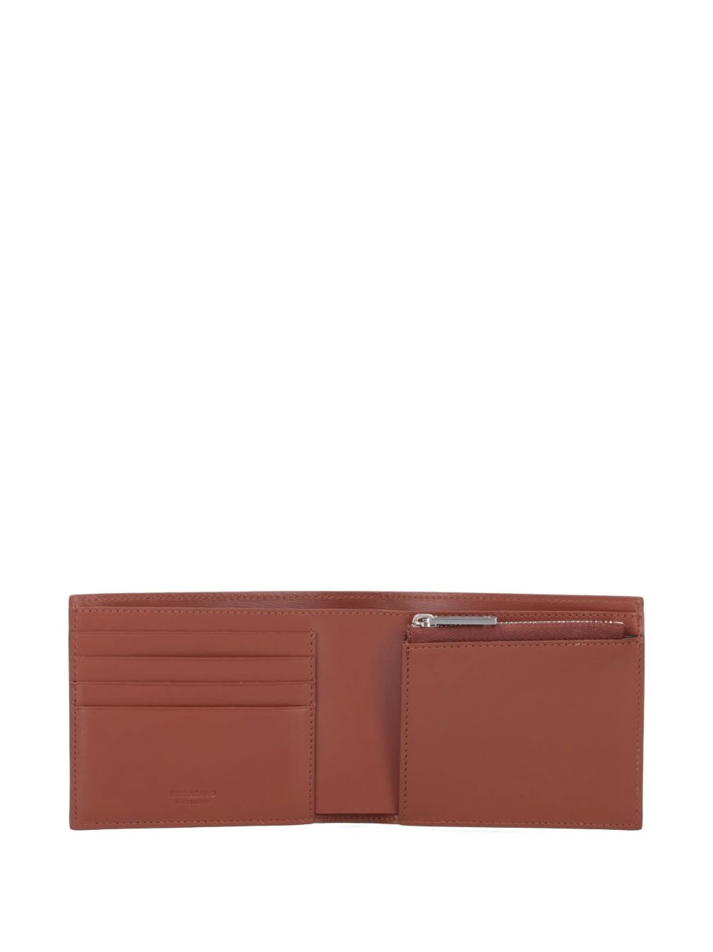 logo leather wallet - 2