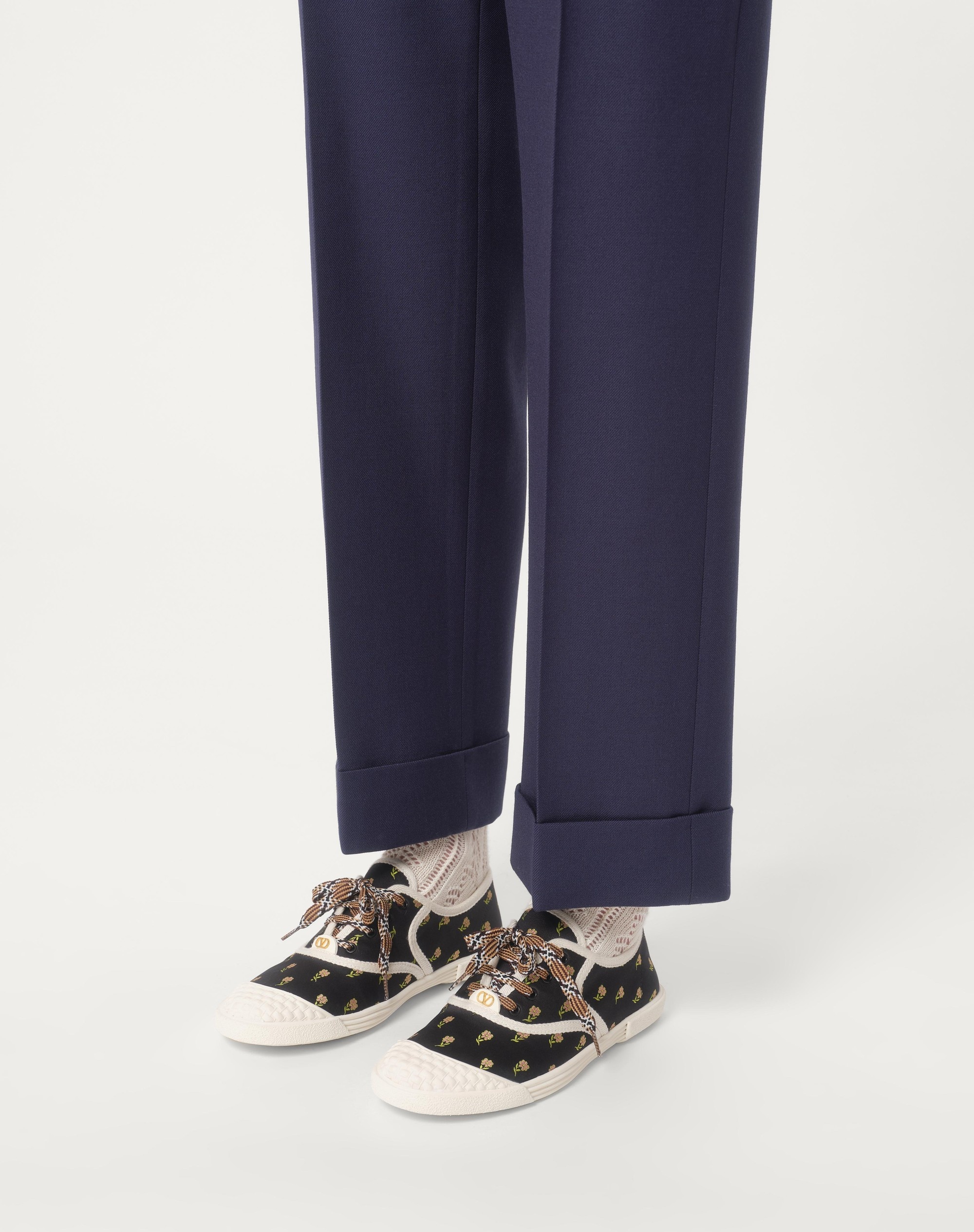 BAY BY BAY SNEAKERS IN PAPIER FLORAL FABRIC - 2