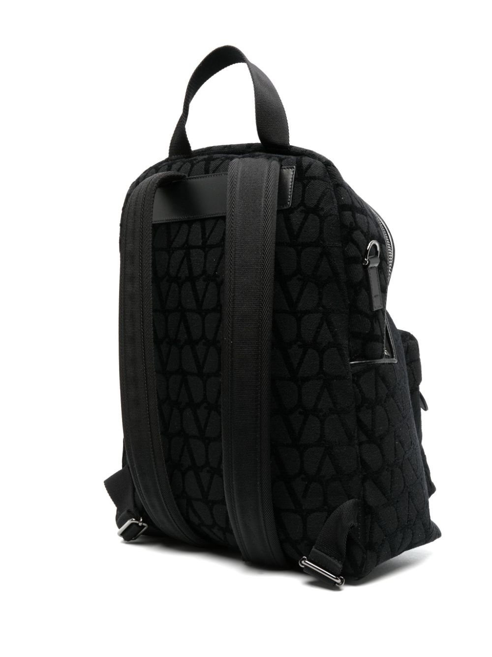 Toile Iconographe leather-trim backpack - 3