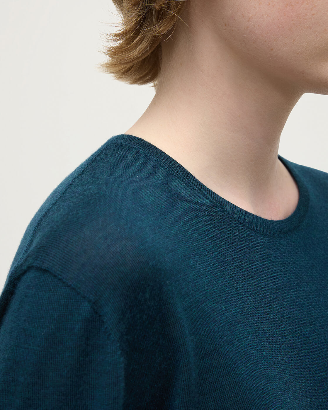 Superfine Cashmere Green Jumper - 5