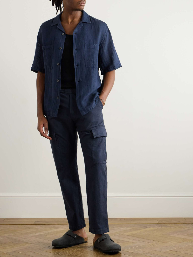 BARENA Straight-Leg Cotton-Twill Cargo Trousers outlook