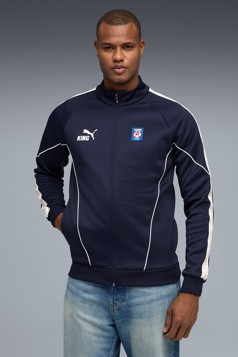 PUMA KING Fanpack USA Men's Soccer Jacket outlook