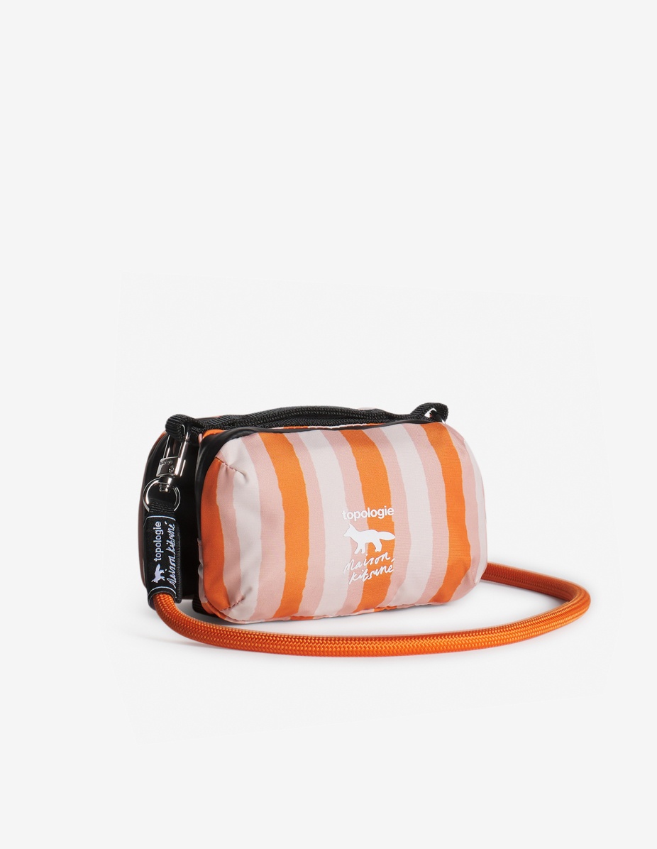 MAISON KITSUNE X TOPOLOGIE STRIPED MINI BOTTLE BAG - 3