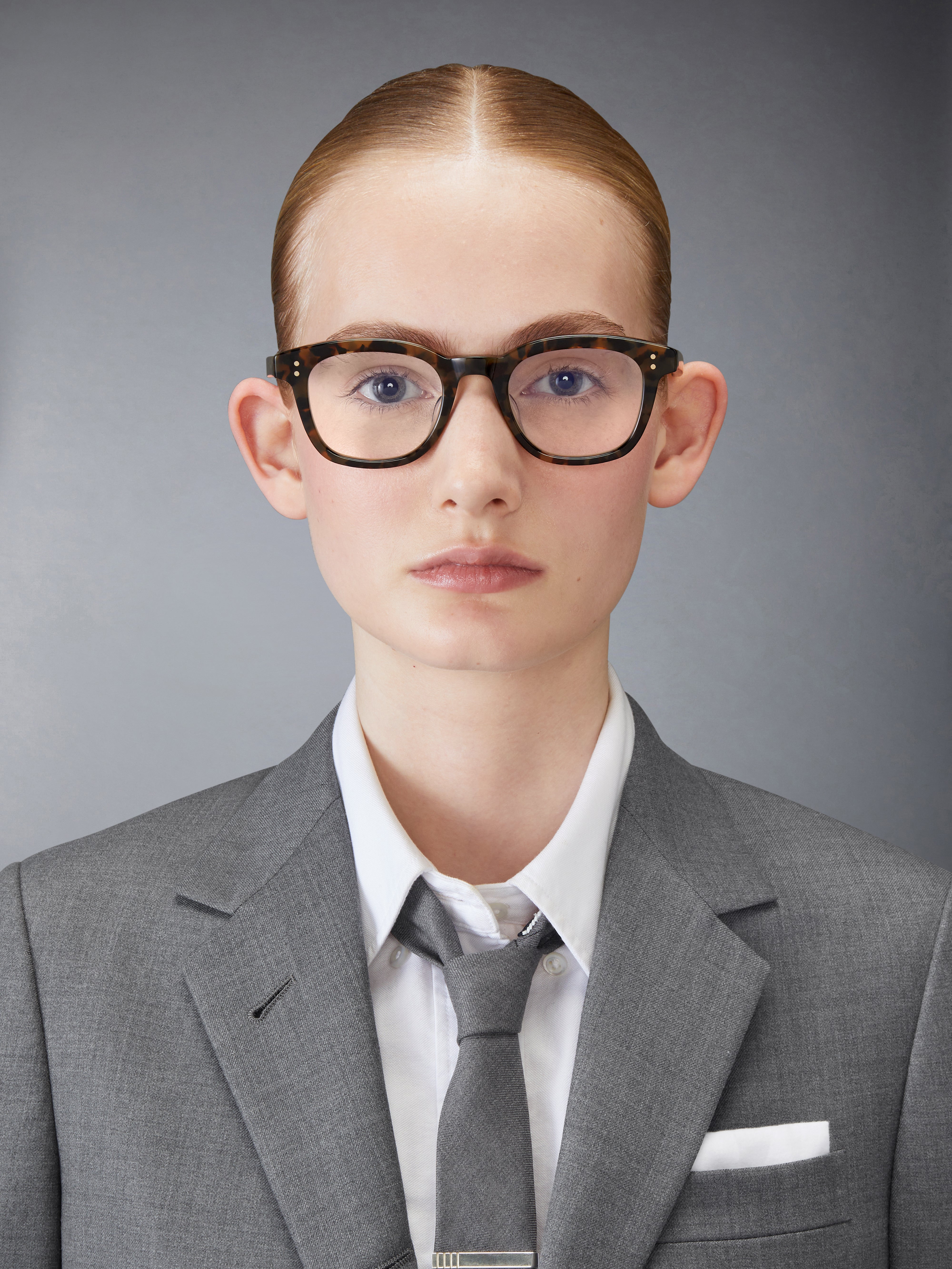 TOKYO TORTOISE ACETATE RECTANGULAR EYEGLASSES - 3