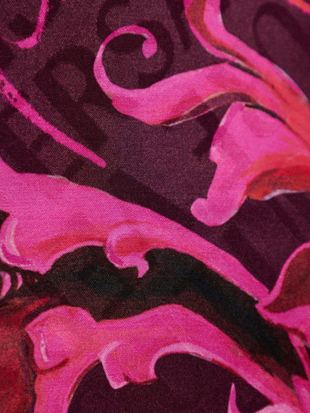 baroque-print long-sleeve shirt - 5