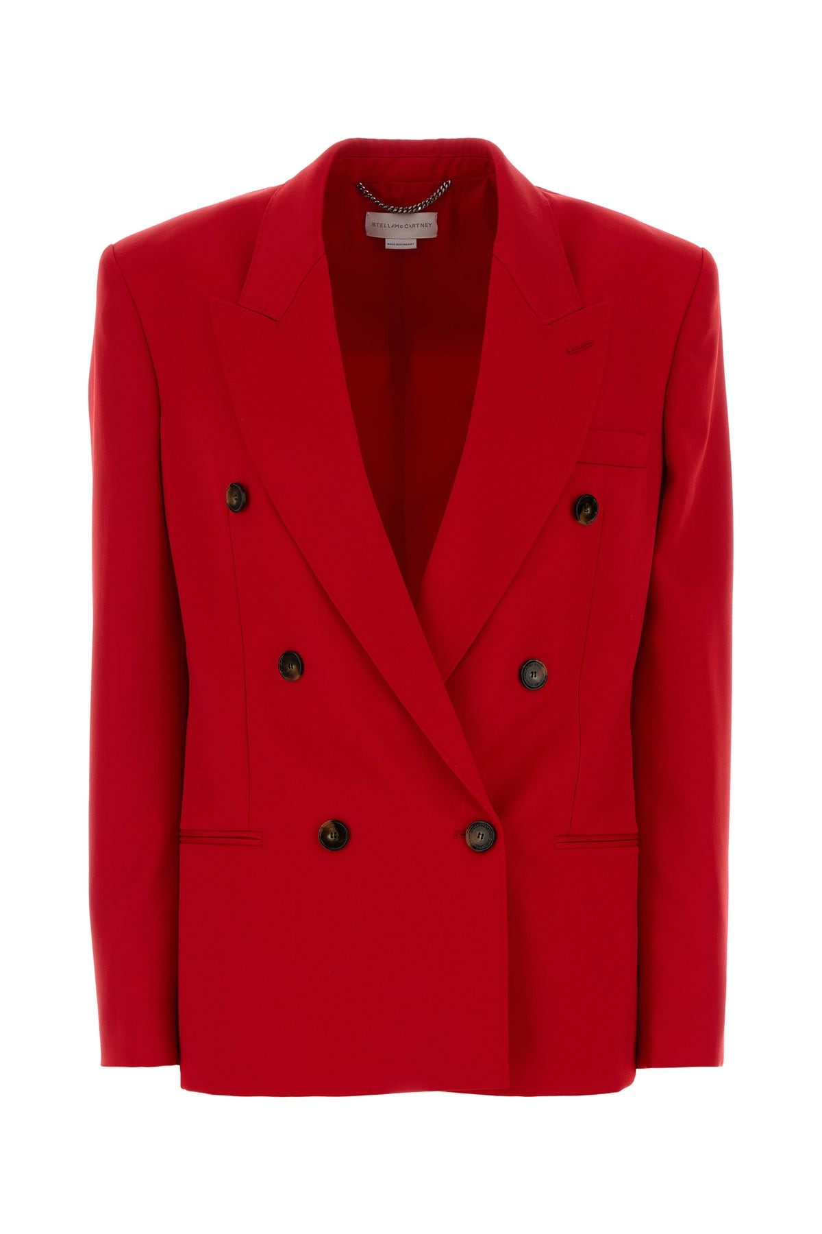 Red wool blazer - 1