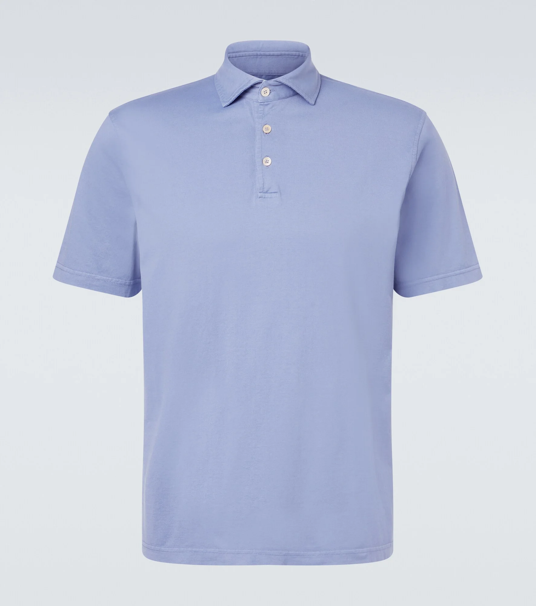 Zero cotton jersey polo shirt - 1