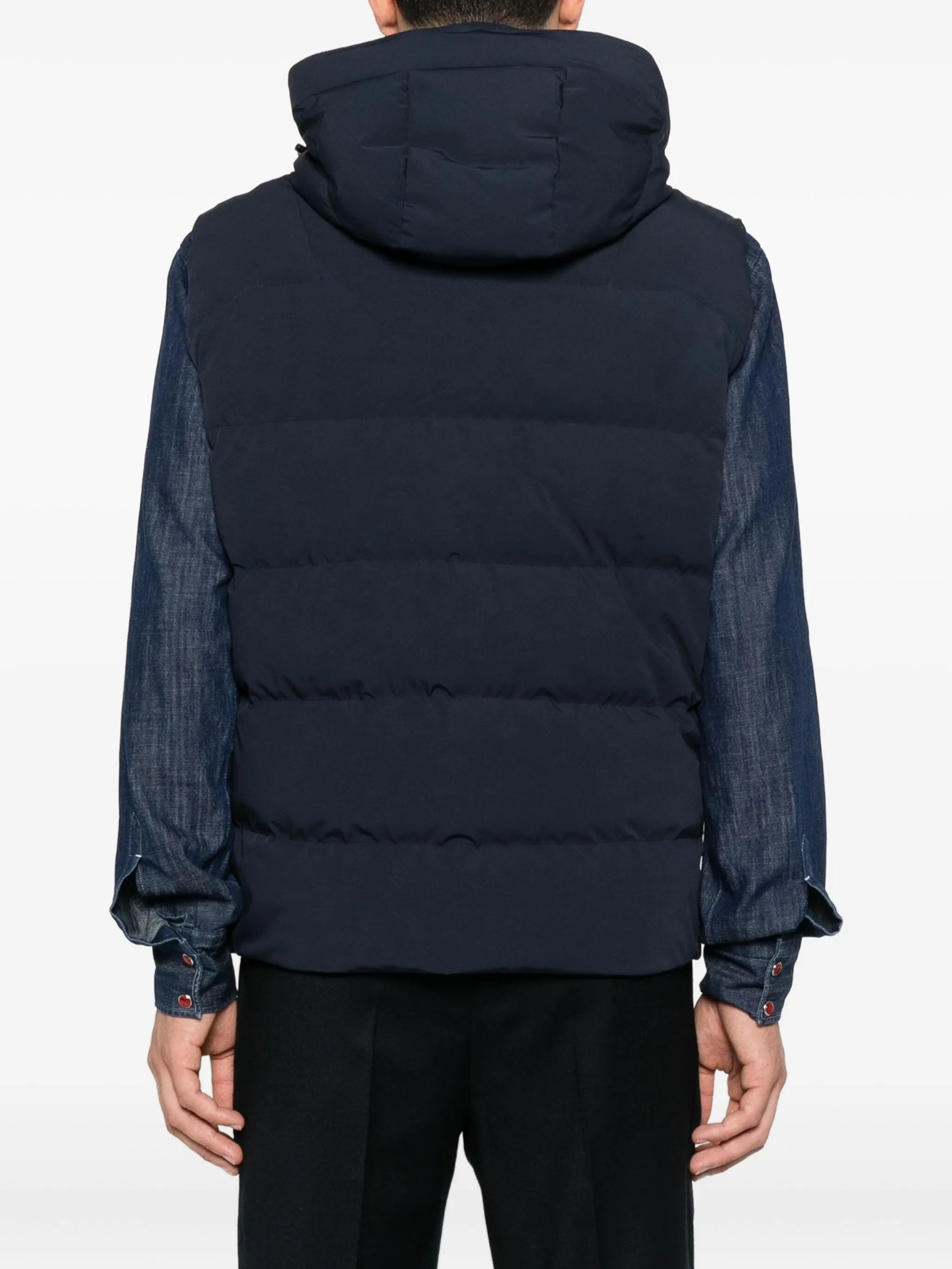 Paul & Shark Hooded Quilted Vest - 4