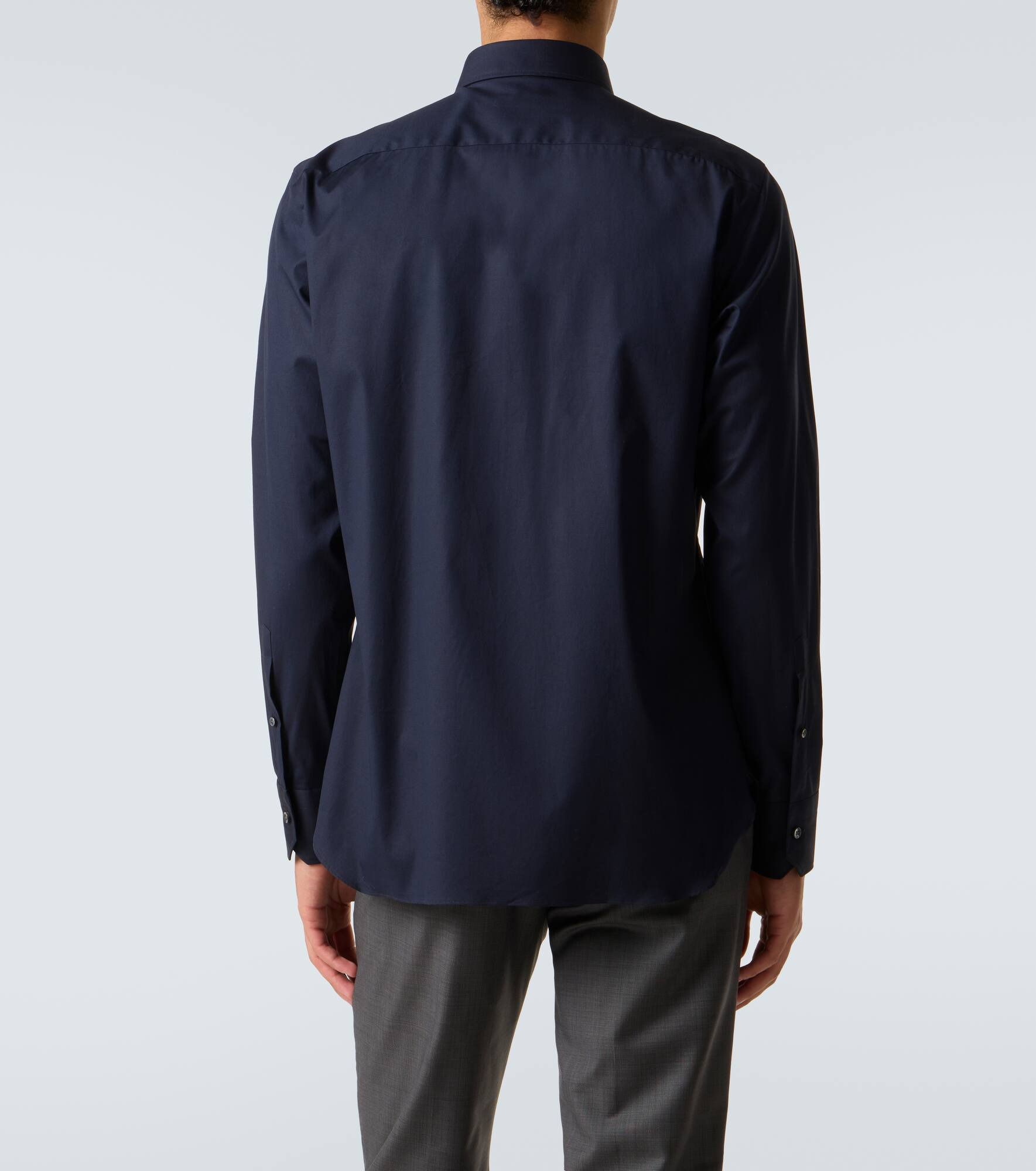 Cotton-blend shirt - 4