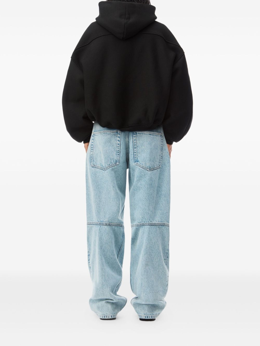 Puff Logo zip-up hoodie - 2