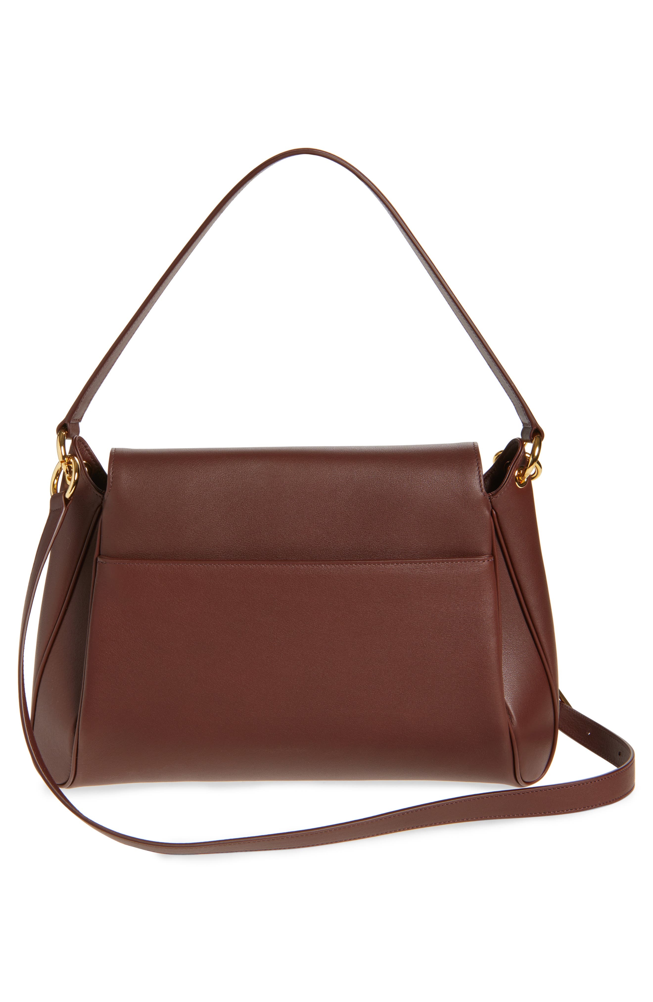 TOM FORD Medium Tara Leather Shoulder Bag in Cocoa at Nordstrom - 4