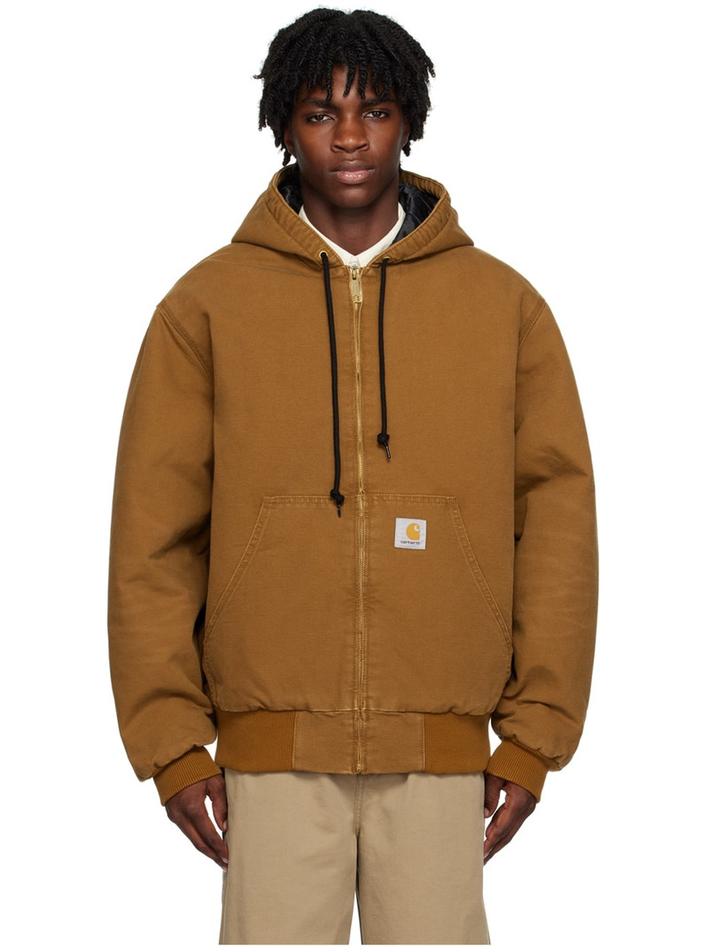 Carhartt WIP – Active Jacket Hamilton Brown/Rinsed 1
