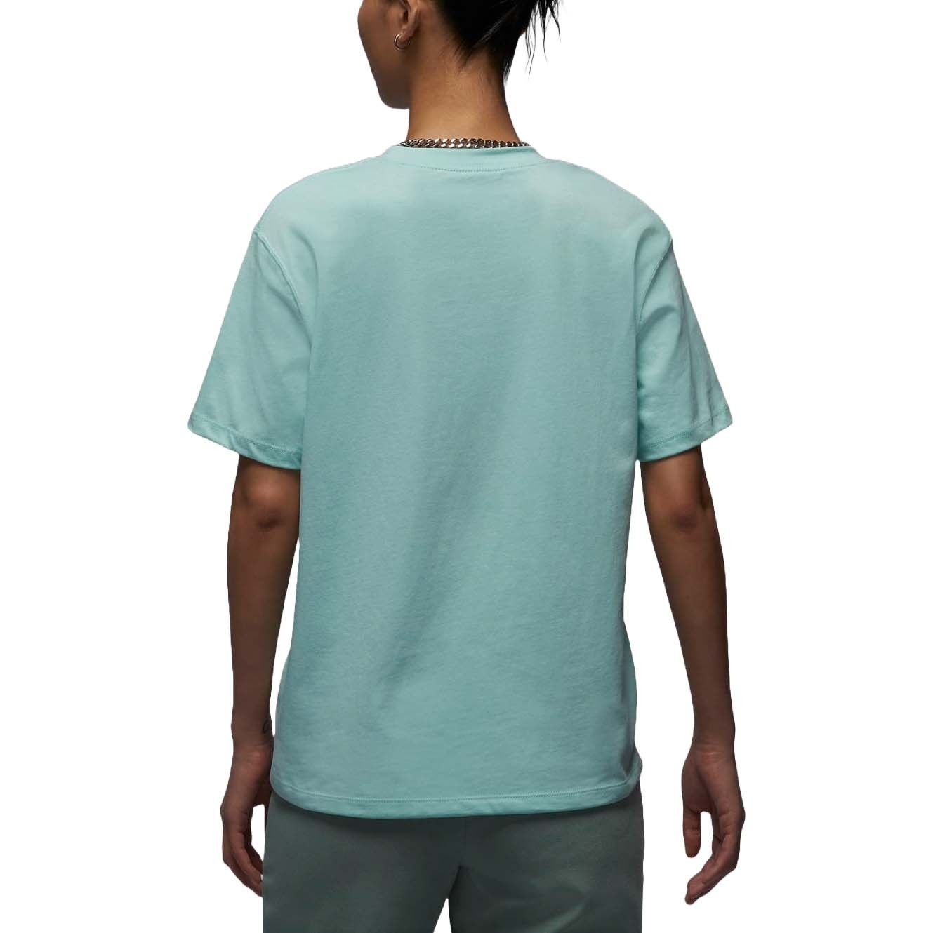 (WMNS) Air Jordan Graphic T-shirt Asia Sizing 'Mint Blue' FV7135-368 - 2