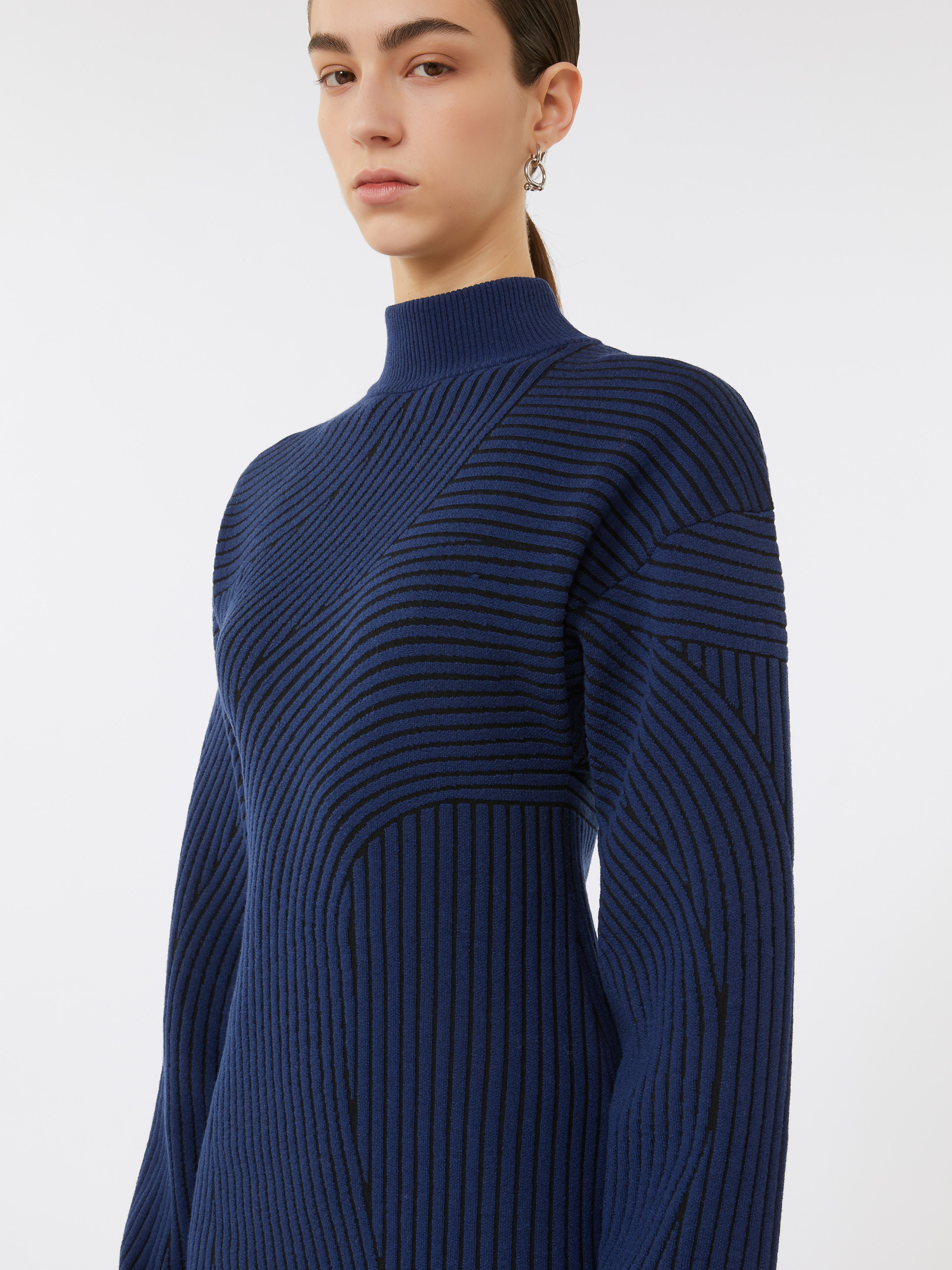PRIMO 3D jacquard-knit dress - 5