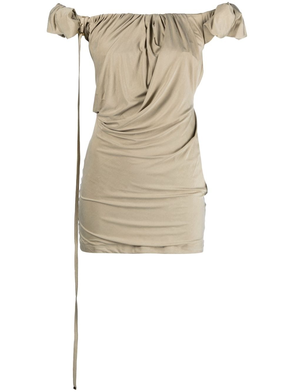 La Robe Ciceri draped minidress - 1