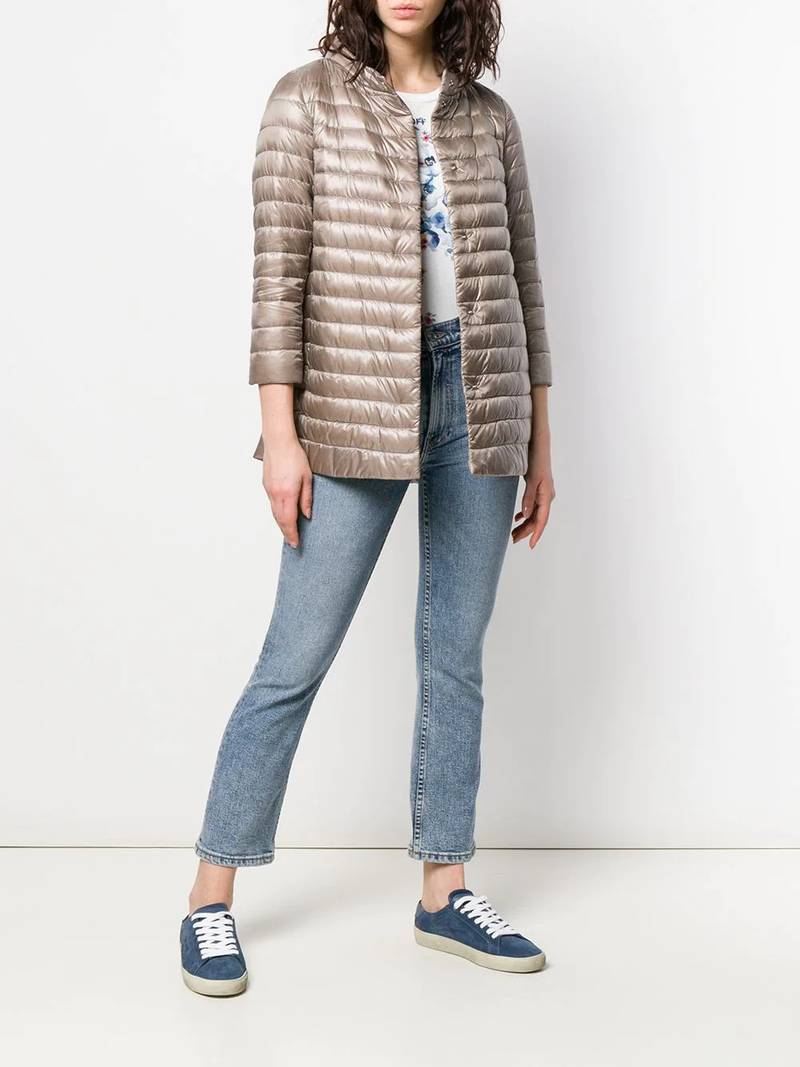 Herno quilted coat outlook