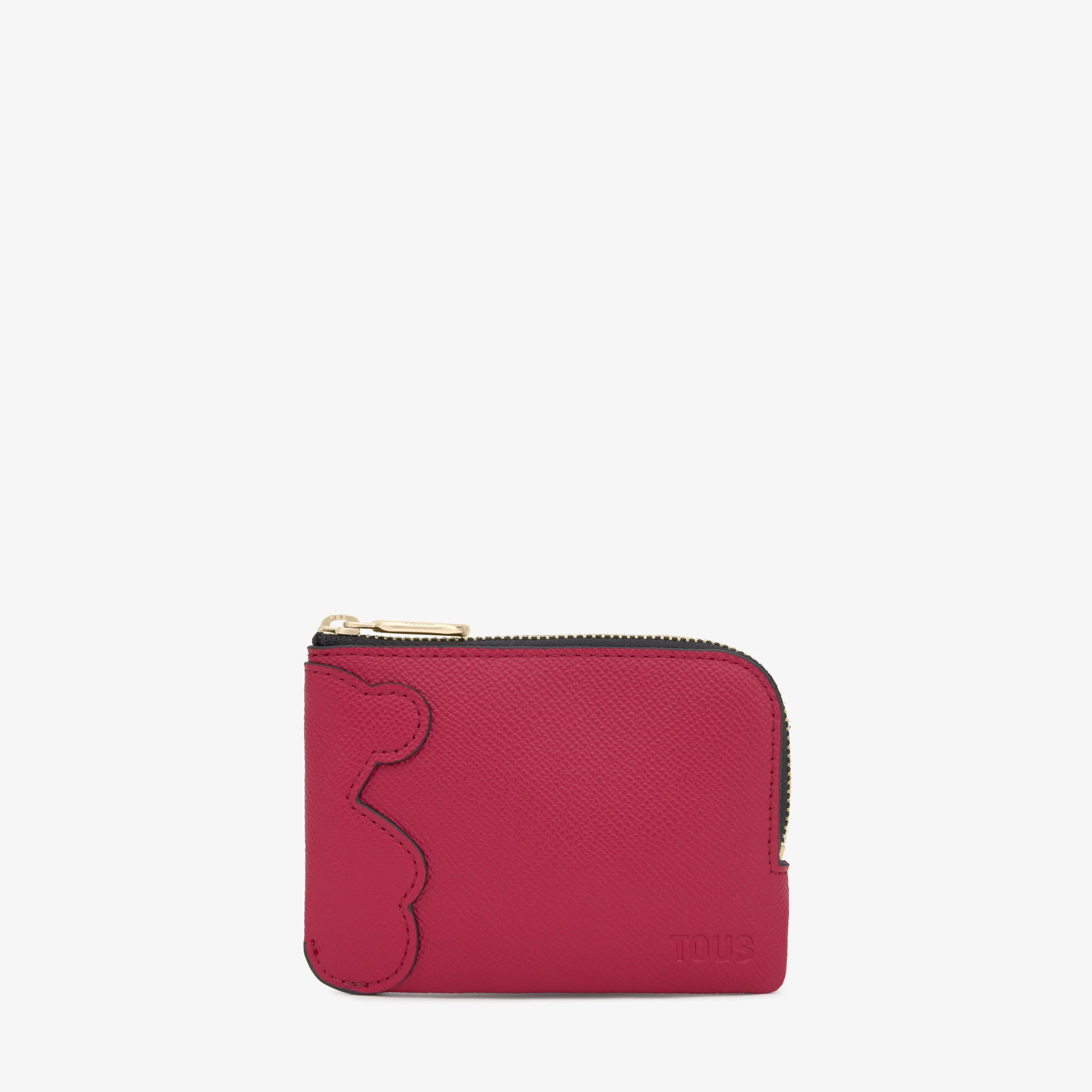 Fuchsia-colored Change purse TOUS Bear - 1