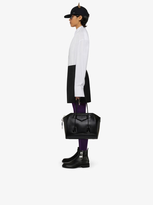 OVERSIZED SHIRT WITH FOLD OF FABRIC COLLAR - 3