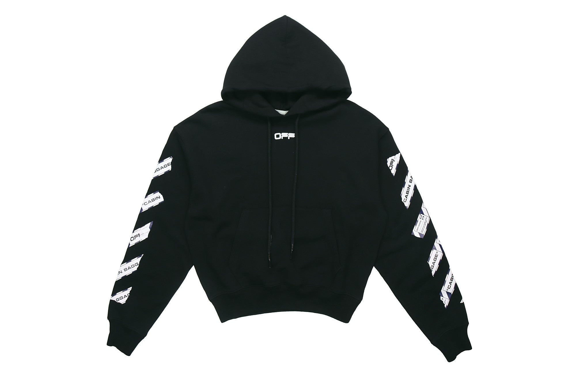 Off-White Back Arrow Printing Loose Black OMBB037S20E300031088 - 1