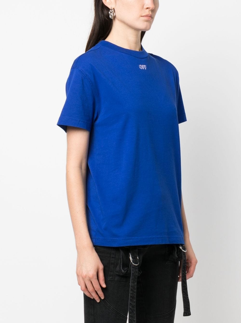 Arrows-print cotton T-shirt - 4