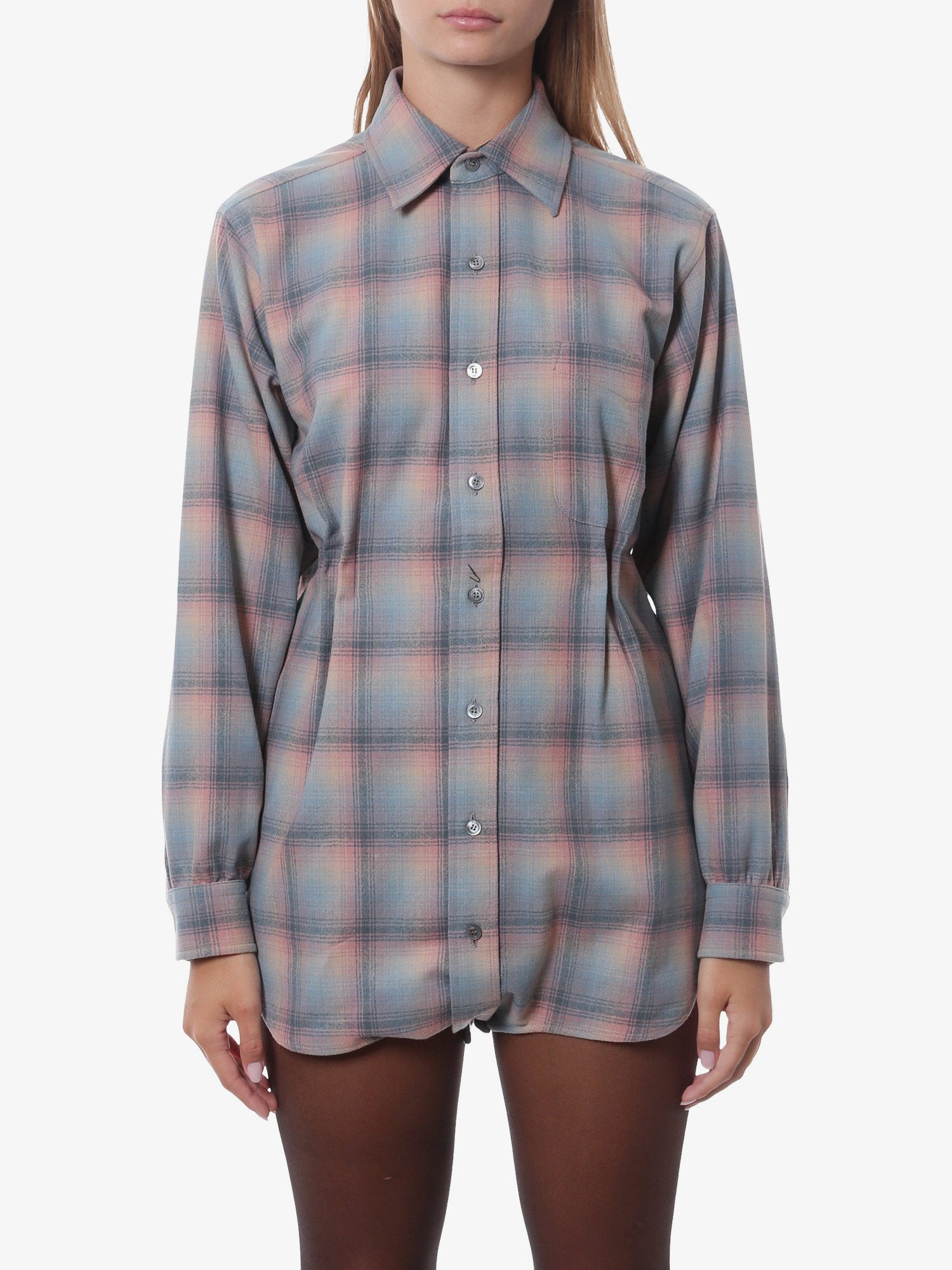 Madras Wool Shirt - 3