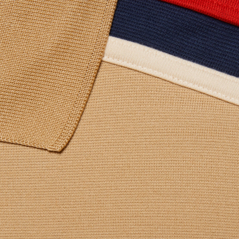 Cotton jersey polo shirt with Web 5