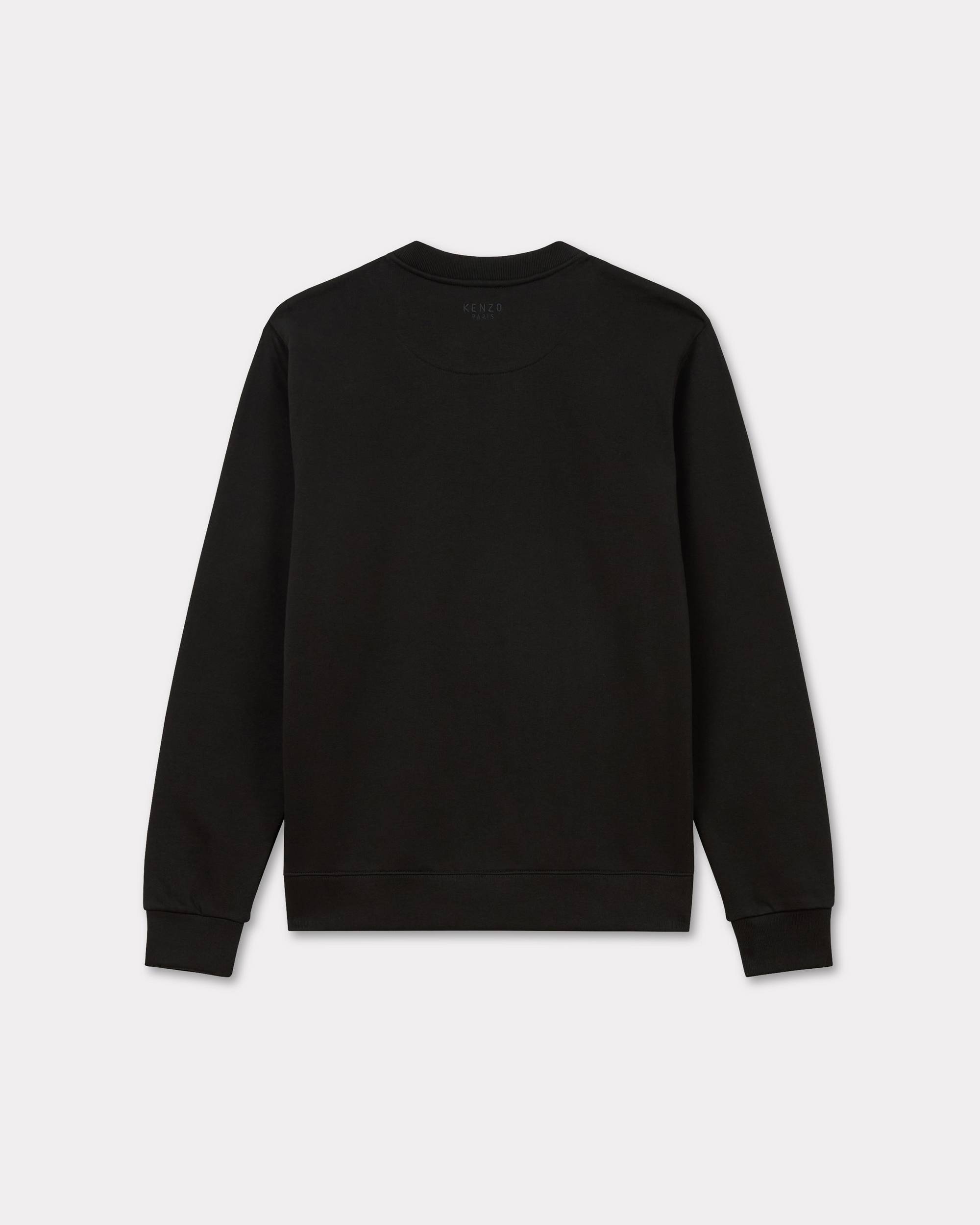 'Boke Flower' embroidered slim sweatshirt in cotton - 2