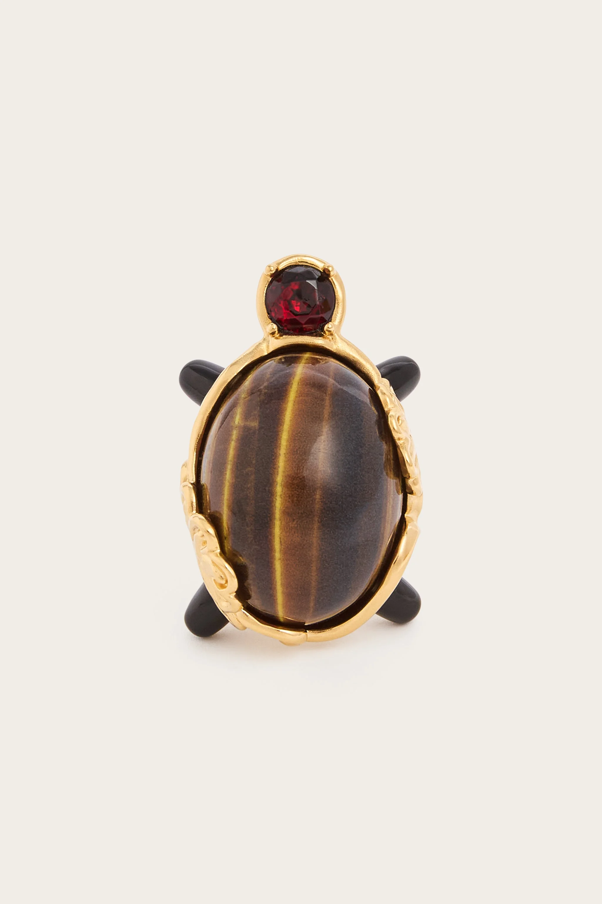 TURTLE COCKTAIL RING - 1