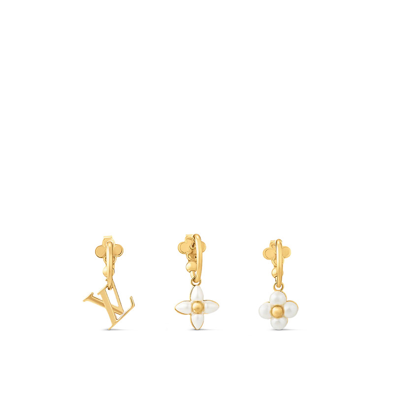 LV Floragram Earrings 1