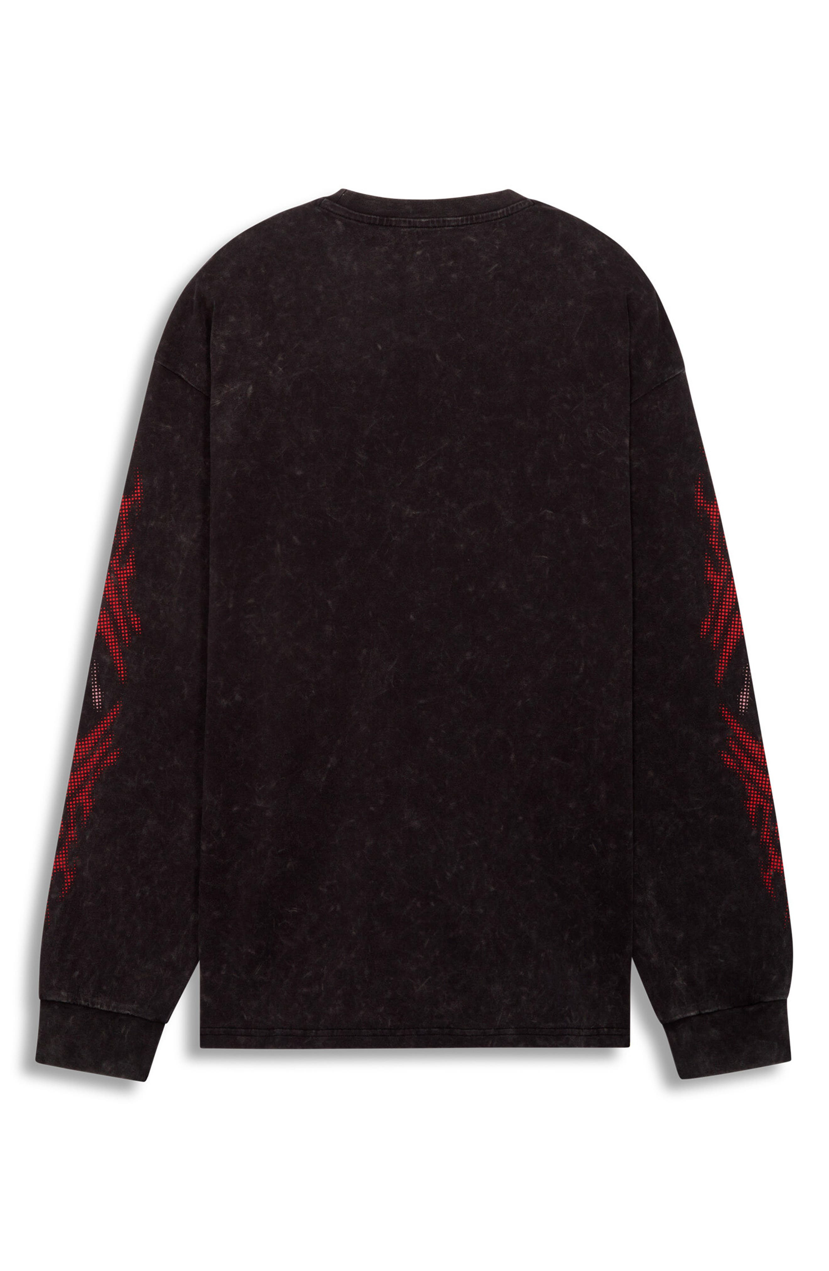 PUMA Street X Long Sleeve Cotton Graphic T-shirt in Puma Black at Nordstrom - 2