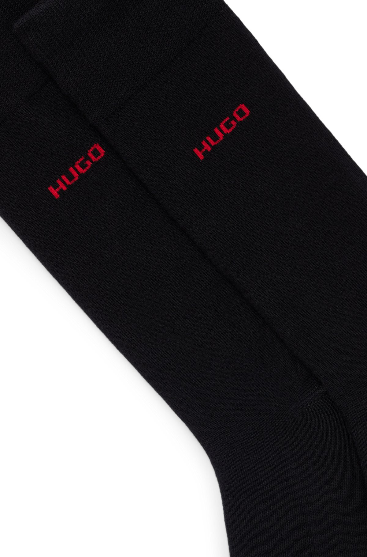 TWO-PACK OF REGULAR-LENGTH SOCKS IN STRETCH FABRIC - 2
