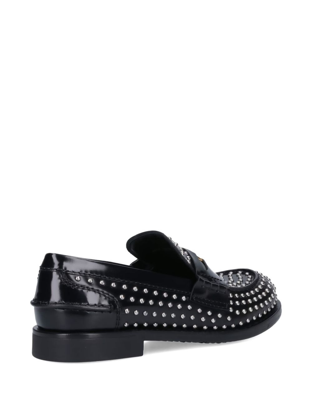 studded penny loafers - 4