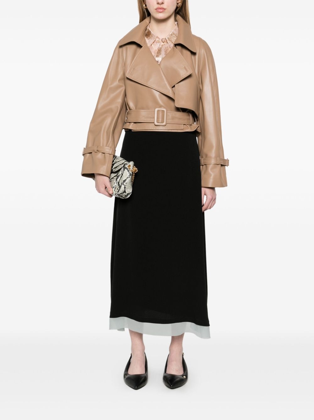 silk skirt - 2