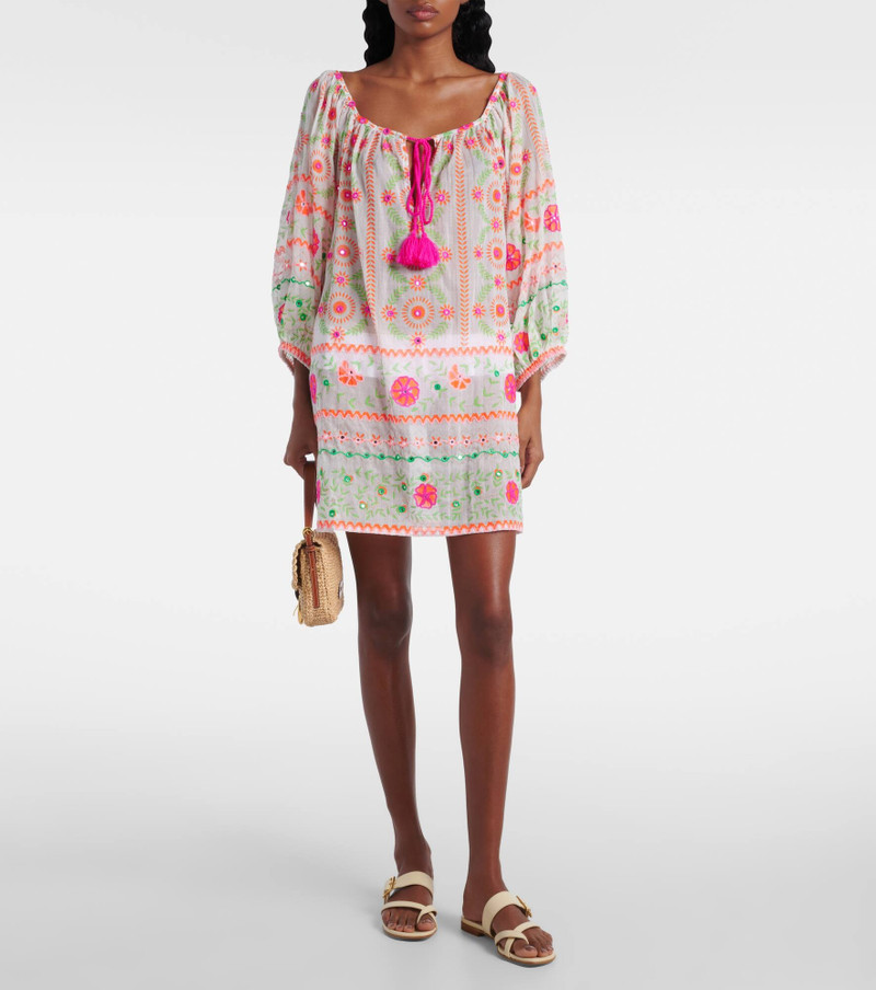 juliet dunn Printed cotton beach dress outlook