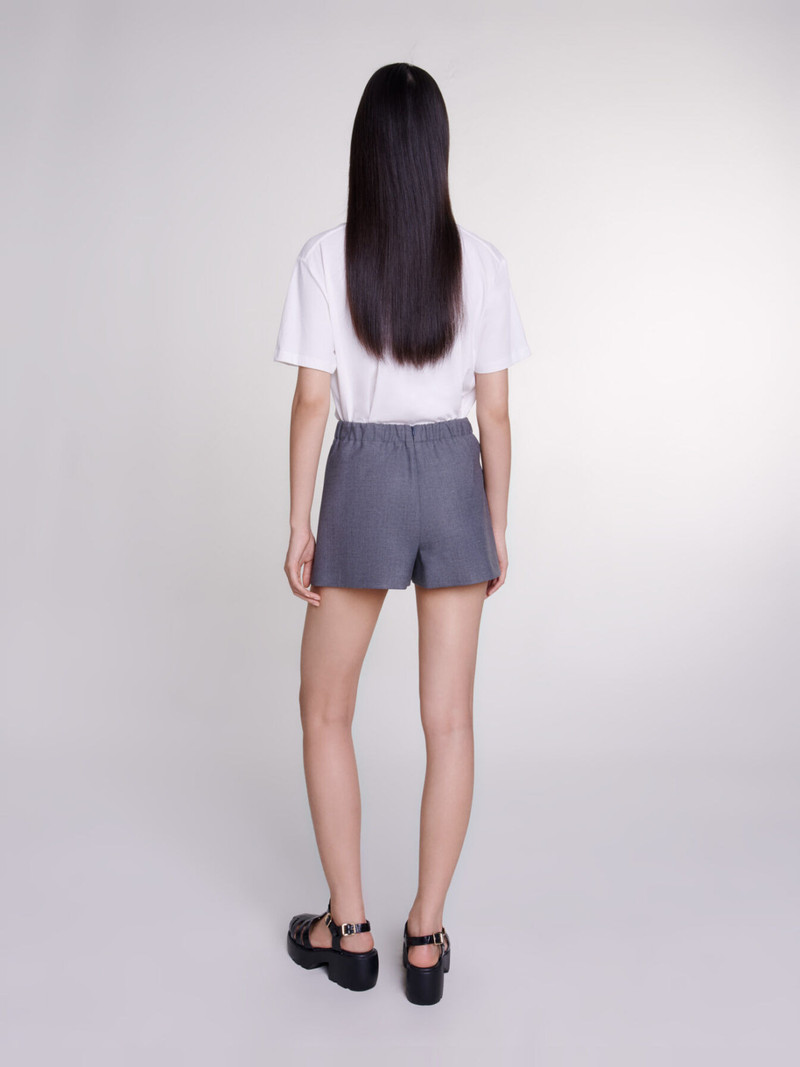 Short wraparound skirt 4