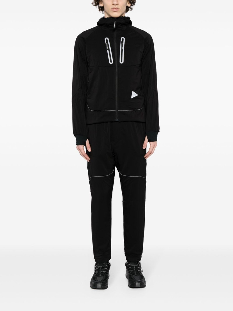and Wander padded tapered trousers outlook