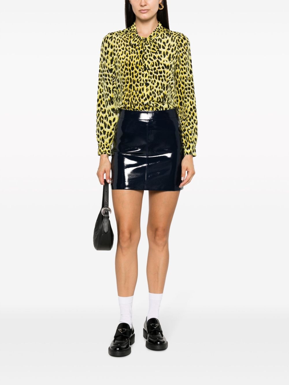 Taos leopard-print silk shirt - 2